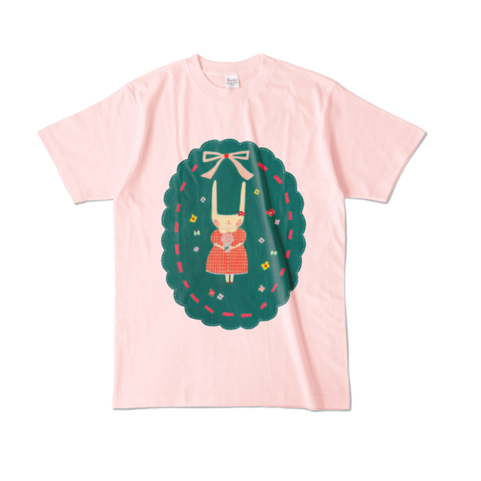 カラーTシャツ - L - ライトピンク (淡色)