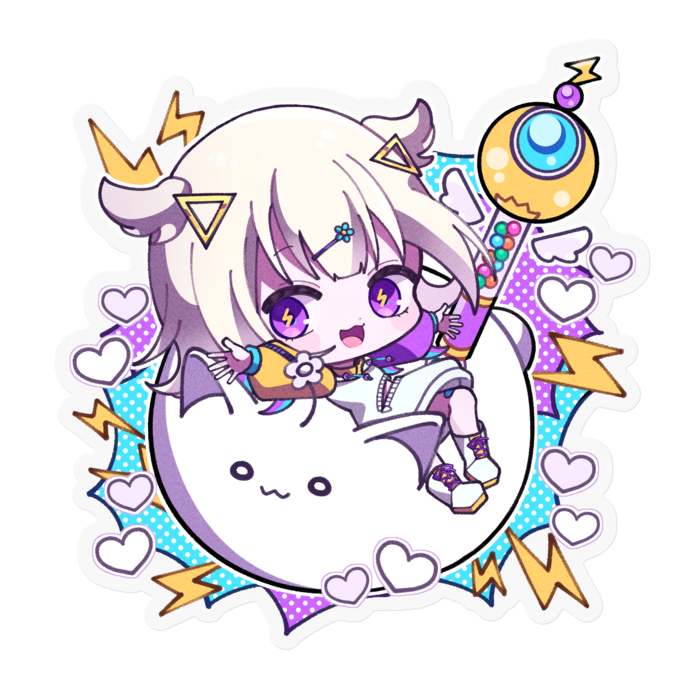 ステッカー - 100 x 100 (mm)