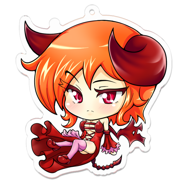 アクリルキーホルダー - 70 x 70 (mm)