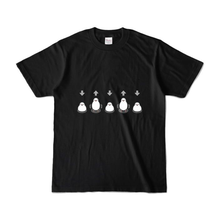 カラーTシャツ 黒色 S