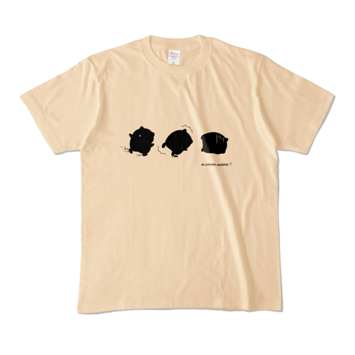 カラーTシャツ - M - ナチュラル