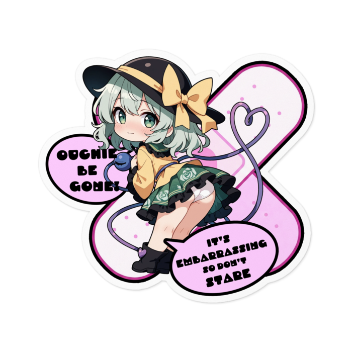 ステッカー - 100 x 100 (mm)