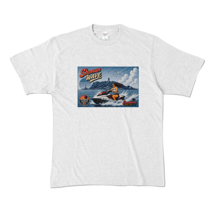 カラーTシャツ - XL - アッシュ (淡色)