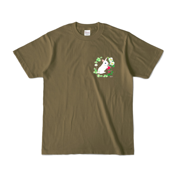 カラーTシャツ - S - オリーブ (濃色)