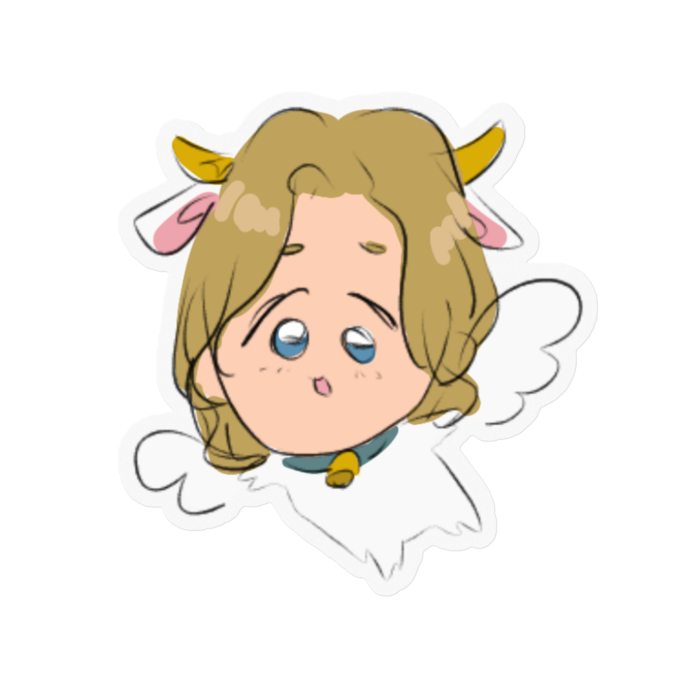 ステッカー - 100 x 100 (mm)