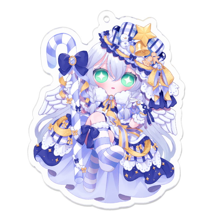 アクリルキーホルダー - 70 x 70 (mm)