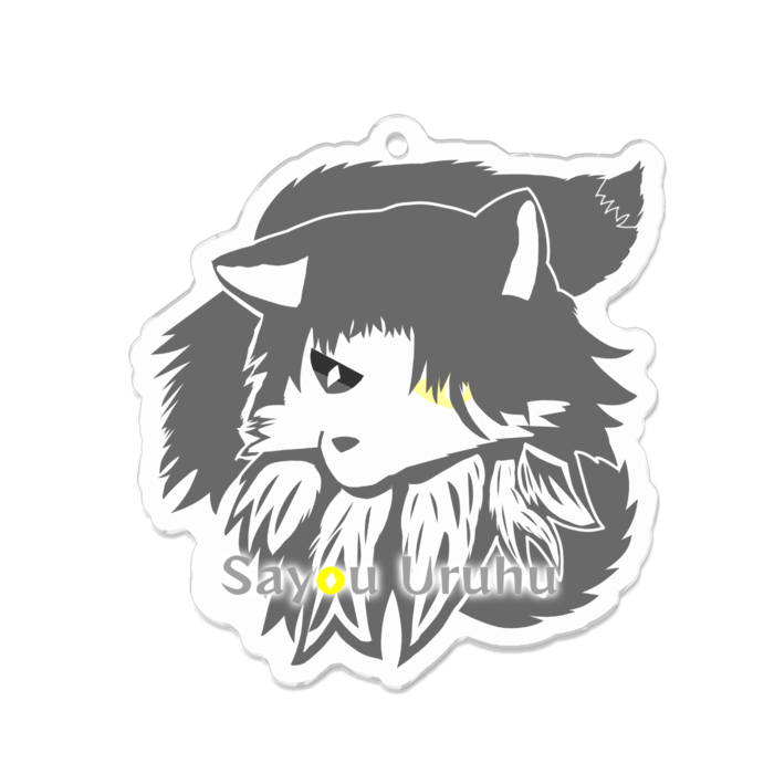 アクリルキーホルダー - 70 x 70 (mm)