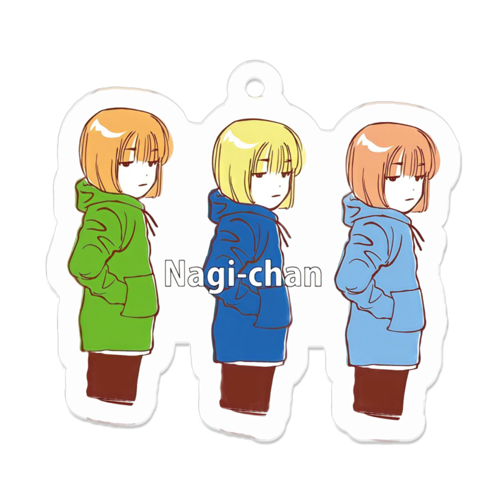 アクリルキーホルダー - 50 x 50 (mm)