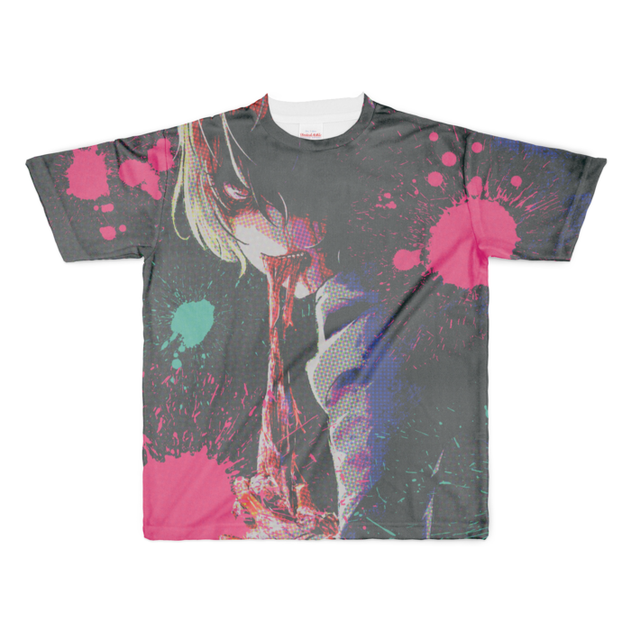 フルグラフィックTシャツ - XL - 両面印刷