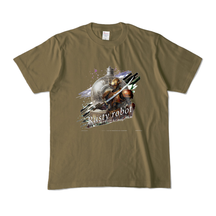 カラーTシャツ - M - オリーブ (濃色)