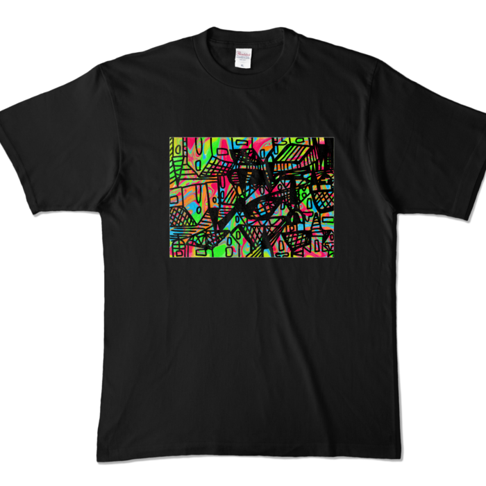 カラーTシャツ - XL - ブラック (濃色)