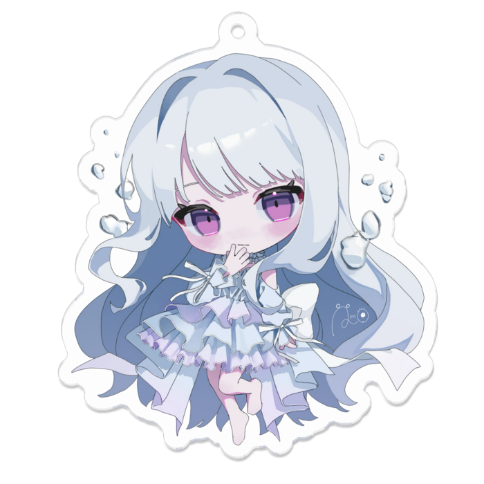 アクリルキーホルダー - 70 x 70 (mm)