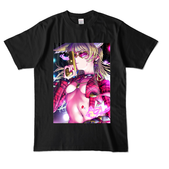 カラーTシャツ - L - ブラック (濃色)