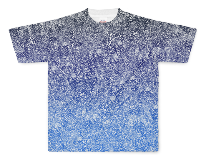フルグラフィックTシャツ - L - 正面印刷のみ