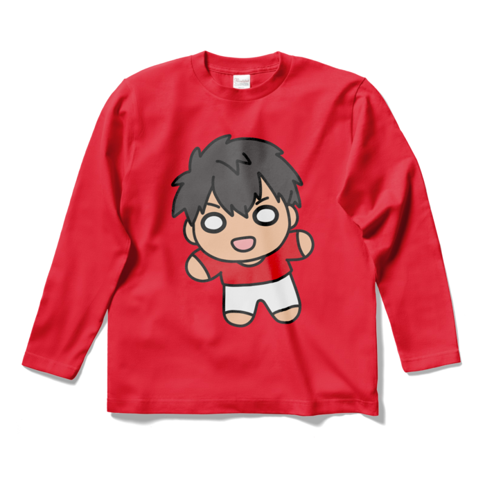 ロングスリーブTシャツ - S - レッド