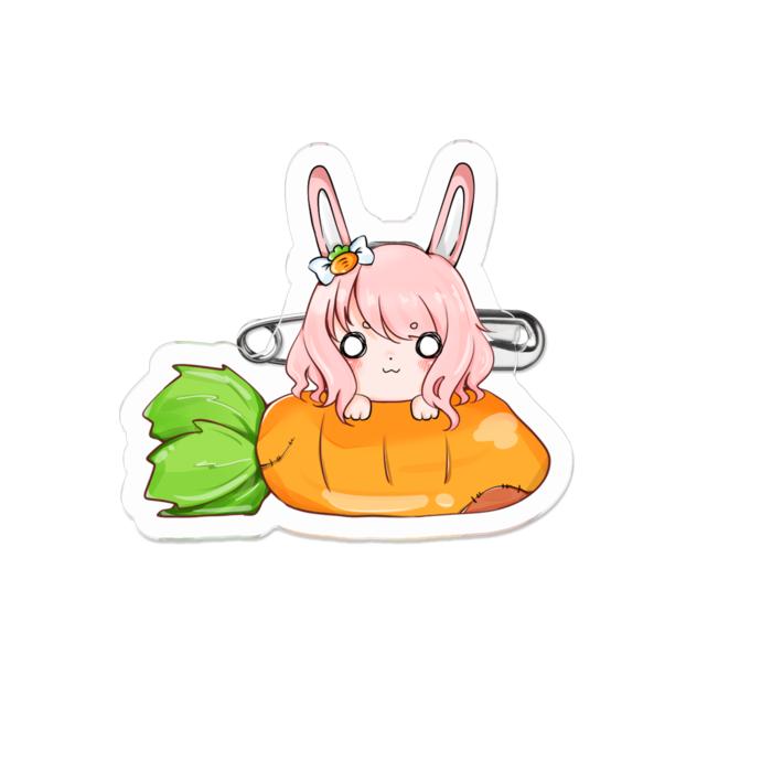 アクリルバッジ - 50 x 50 (mm)