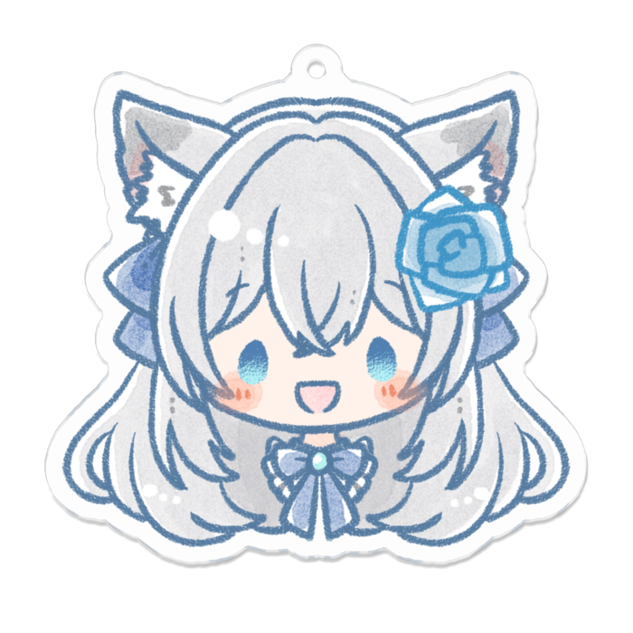 アクリルキーホルダー - 70 x 70 (mm)