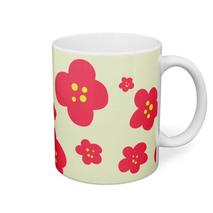 マグカップ - 直径8cm / 高さ9.5cm