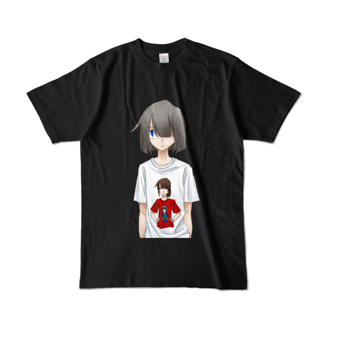 カラーTシャツ - L - ブラック (濃色)