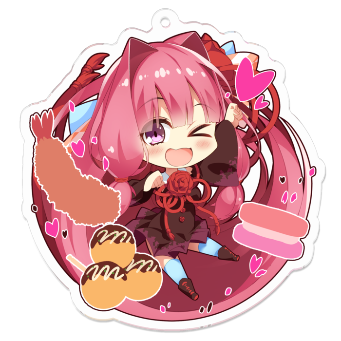 アクリルキーホルダー - 70 x 70 (mm)