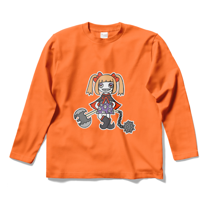 ロングスリーブTシャツ - S - オレンジ