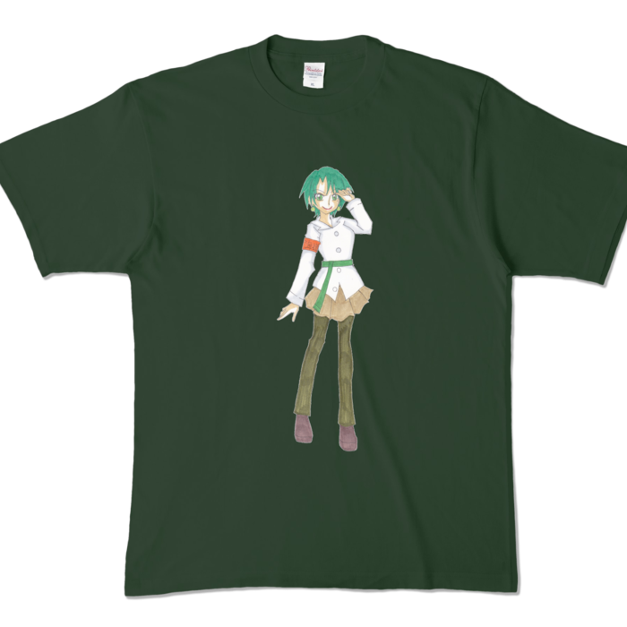 カラーTシャツ - XL - フォレスト (濃色)
