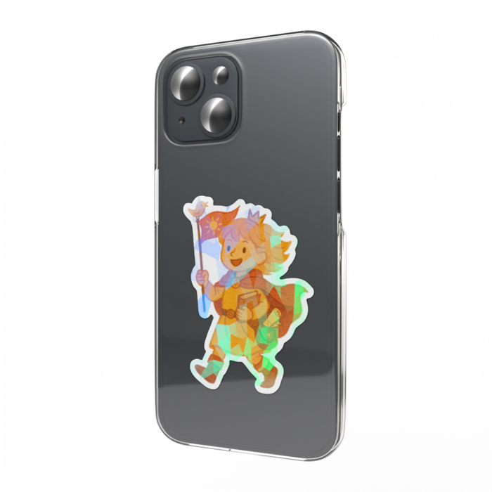 ホログラムスマホステッカー - 縦