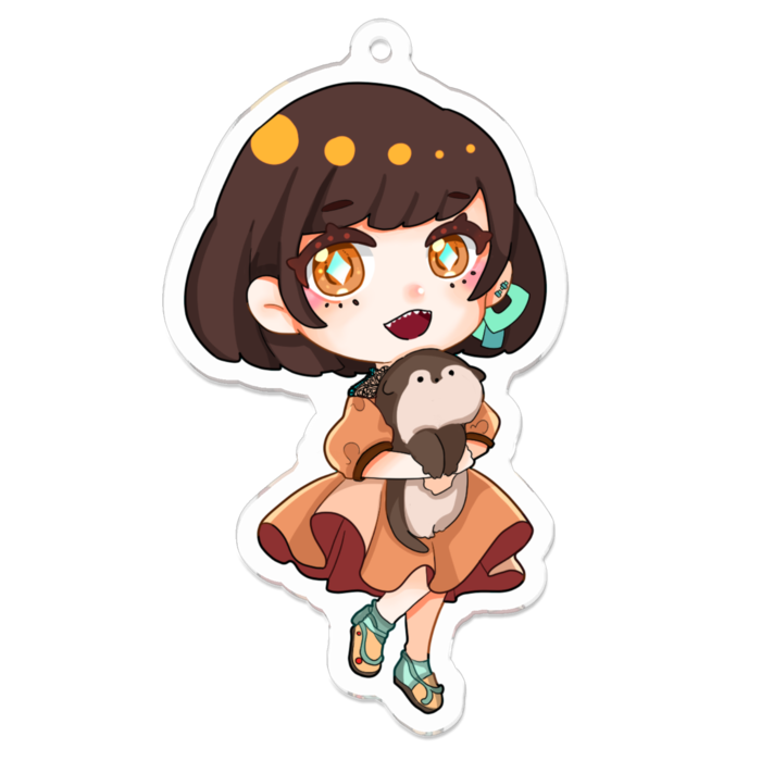 アクリルキーホルダー - 70 x 70 (mm)