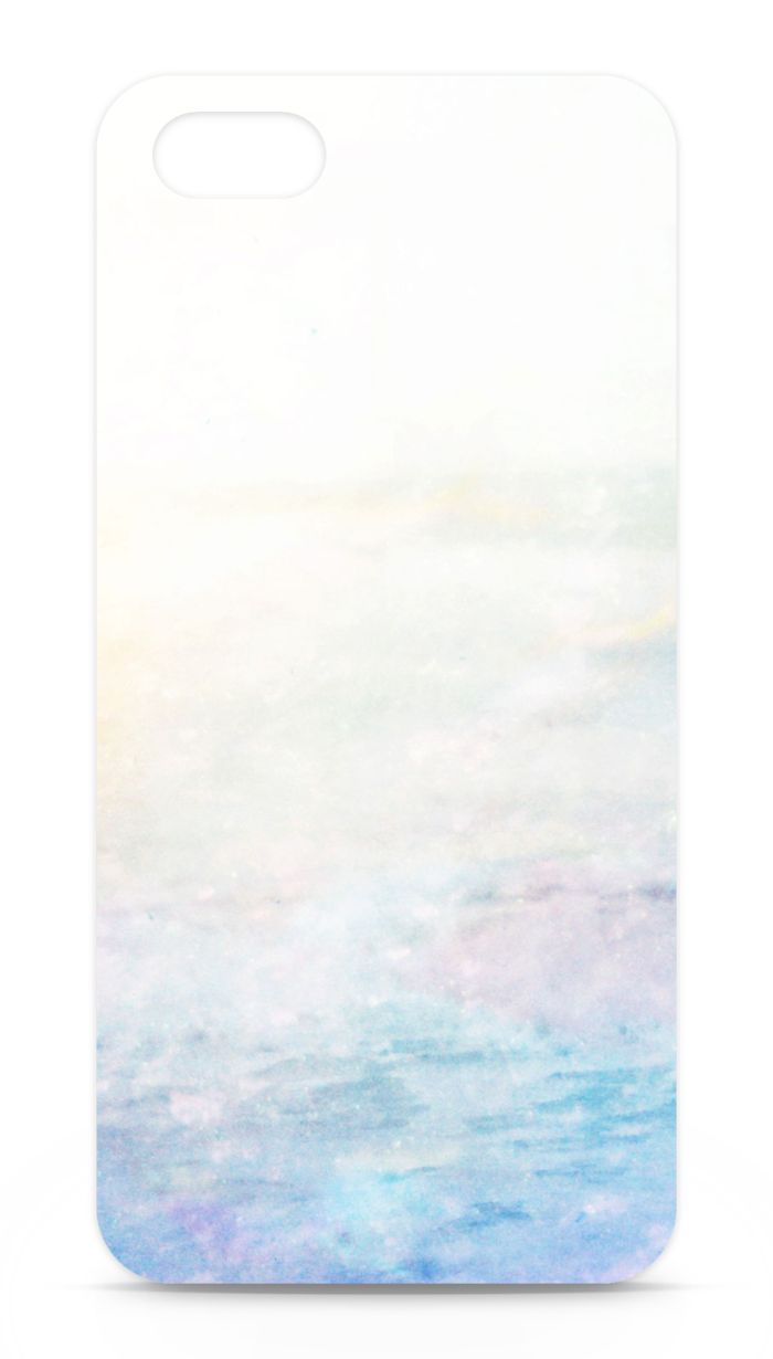 iPhoneケース - iPhone5 - 側面あり - 白