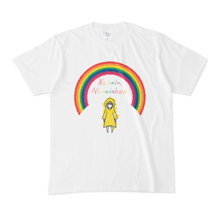 No Rain,No Rainbow.Tシャツ