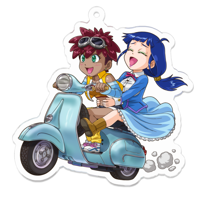 アクリルキーホルダー - 70 x 70 (mm)