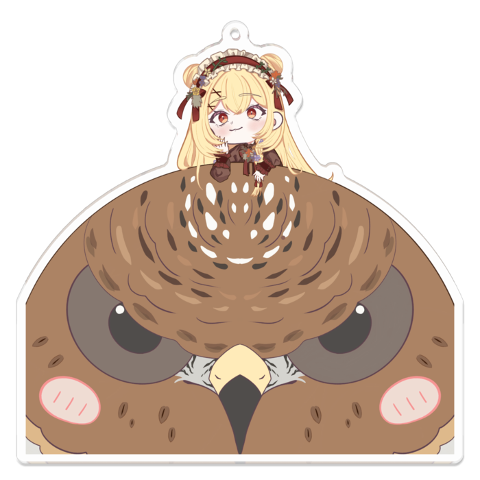 鷹のっかり - 100 x 100 (mm)