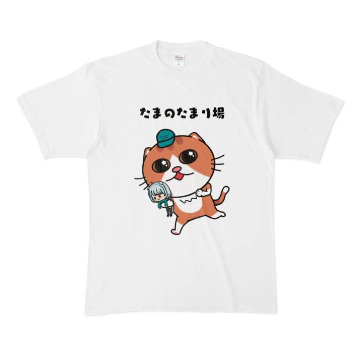 配達メルルTシャツ - XL - 白