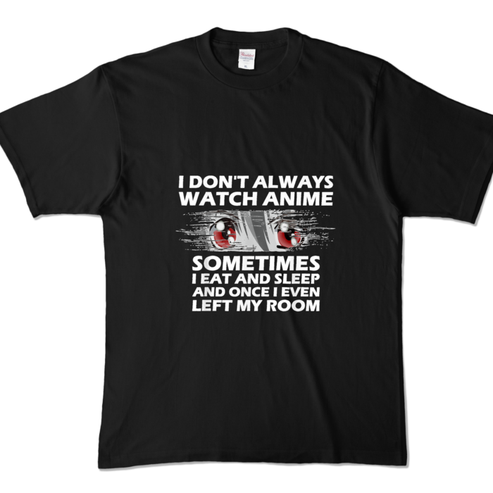 カラーTシャツ - XL - ブラック (濃色)