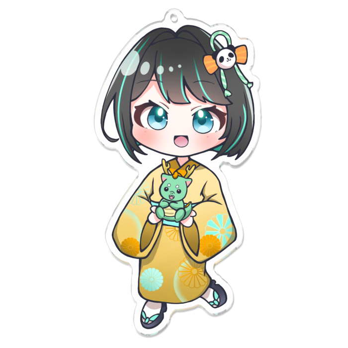 アクリルキーホルダー - 100 x 100 (mm)
