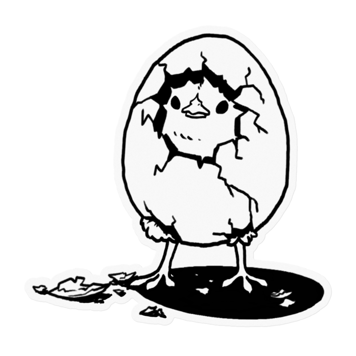 ステッカー - 100 x 100 (mm)(1)
