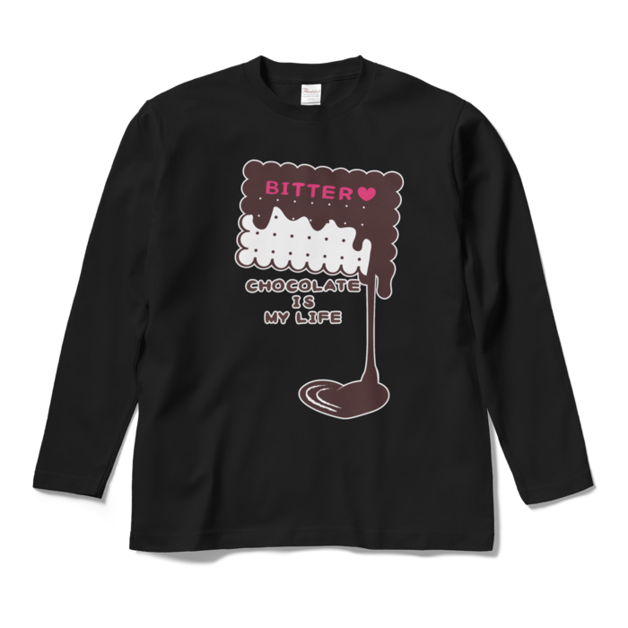 ロングスリーブTシャツ - M - ブラック