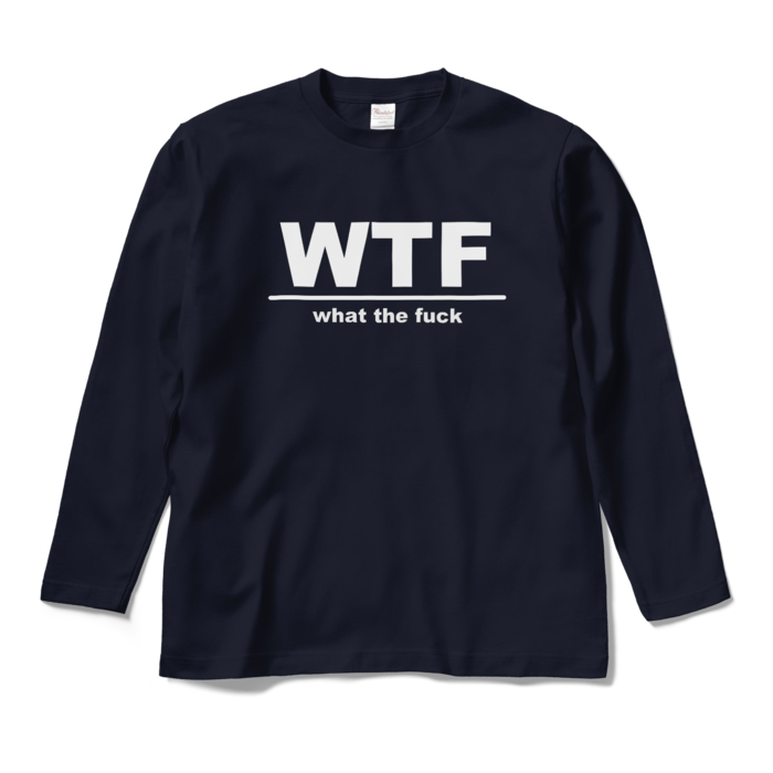 ロングスリーブTシャツ - M - ネイビー