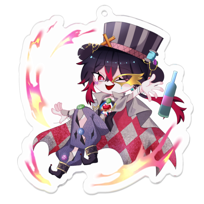 アクリルキーホルダー - 70 x 70 (mm)