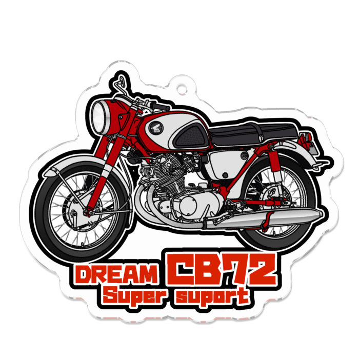 アクリルキーホルダー - 70 x 70 (mm)