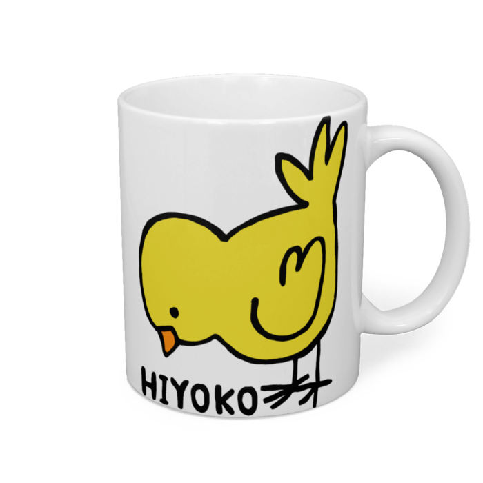 マグカップ - 直径 8 cm / 高さ 9.5 cm