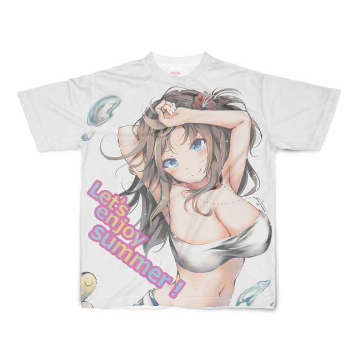 フルグラフィックTシャツ - S - 正面印刷のみ