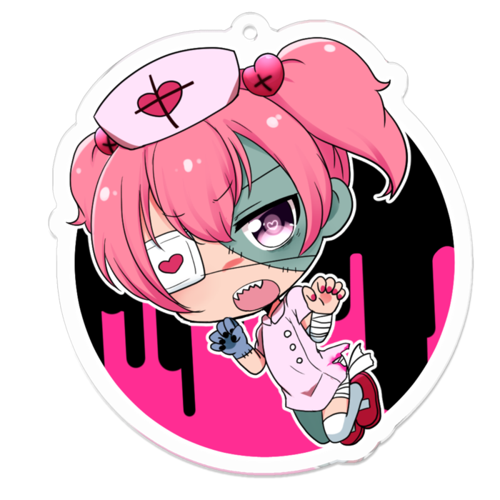 アクリルキーホルダー - 70 x 70 (mm)