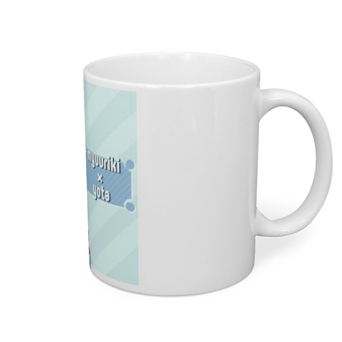 マグカップ - 直径 8 cm / 高さ 9.5 cm