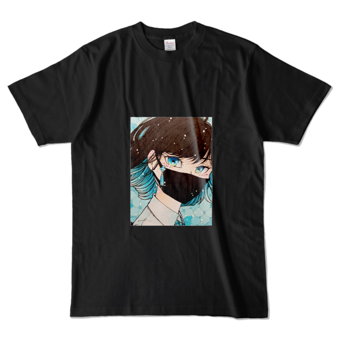 カラーTシャツ - L - ブラック (濃色)