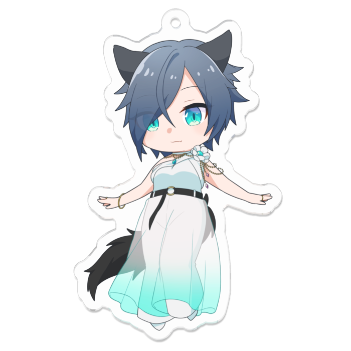 アクリルキーホルダー - 70 x 70 (mm)