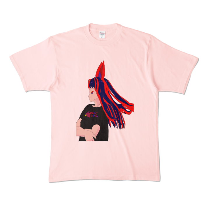 カラーTシャツ - XL - ライトピンク (淡色)