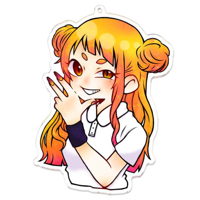 アクリルキーホルダー - 100 x 100 (mm)
