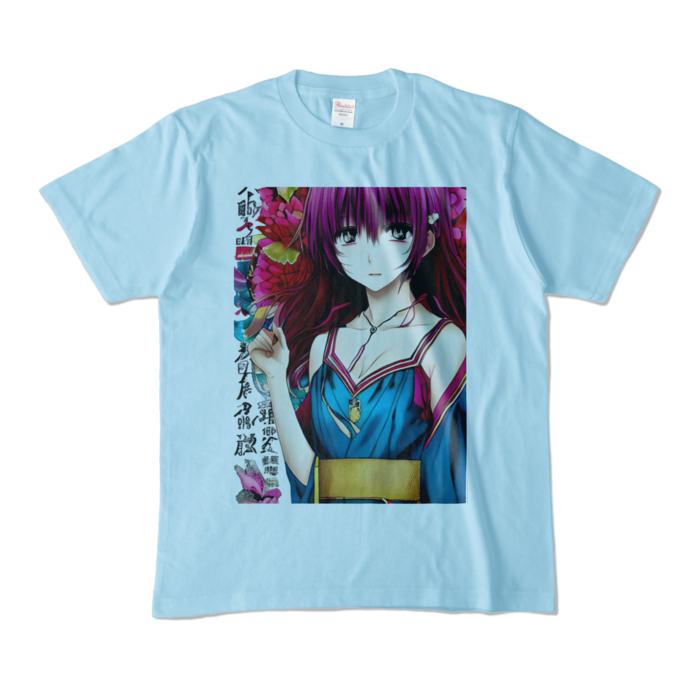 カラーTシャツ - M - ライトブルー (淡色)