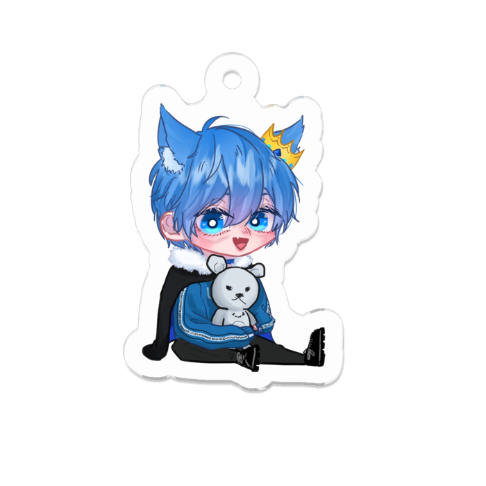 アクリルキーホルダー - 50 x 50 (mm)